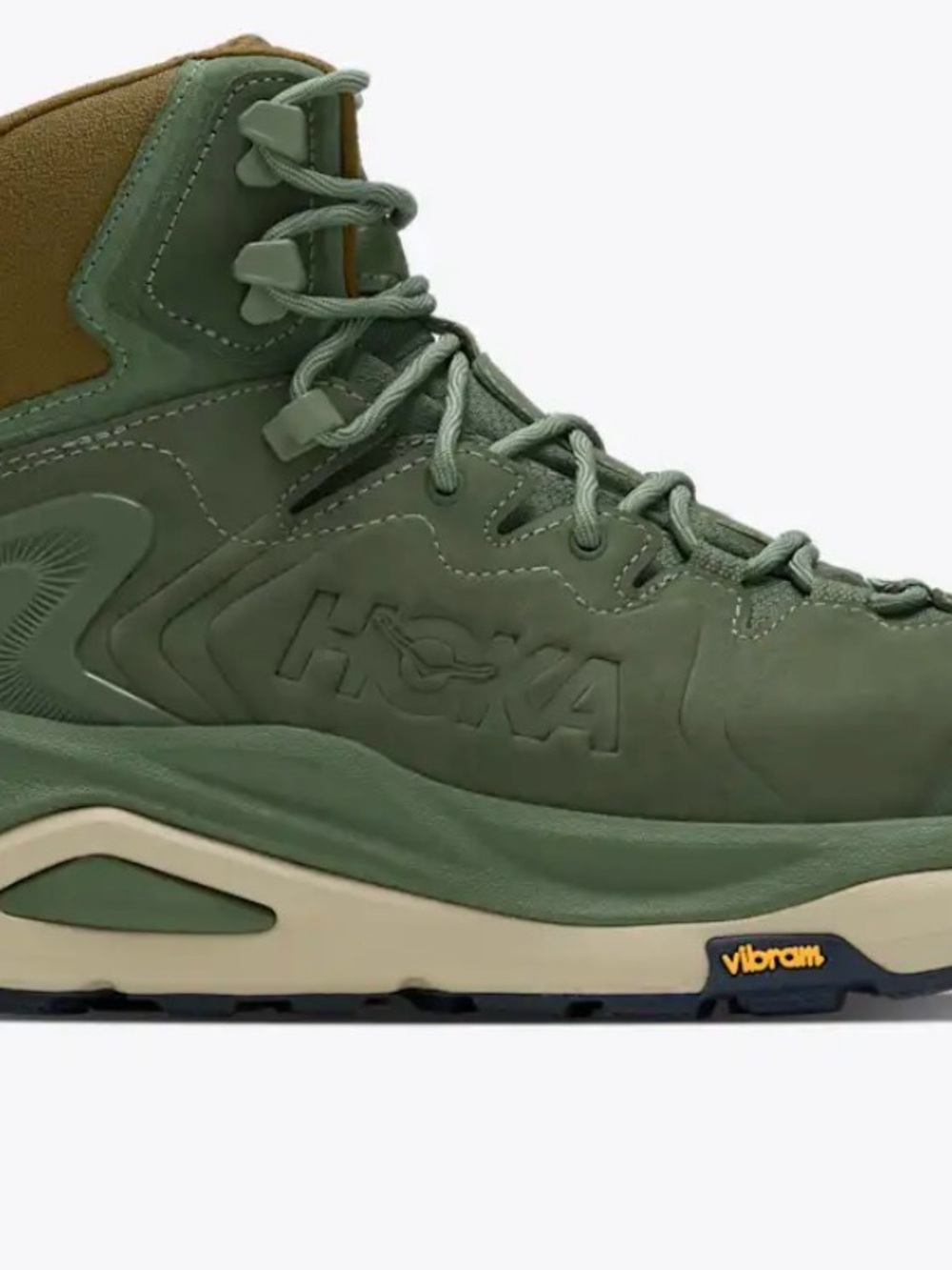 Hoka Men's Olive Green Mid-Top Trail Boot